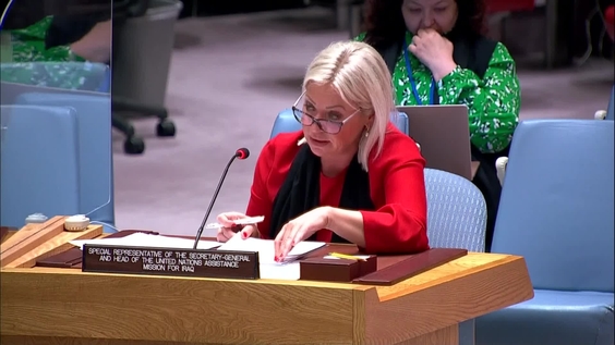 Jeanine Hennis-Plasschaert (UNAMI) on Iraq - Security Council, 9034th meeting