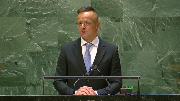 Hungary -  Minister for Foreign Affairs Addresses General Debate, 76th Session