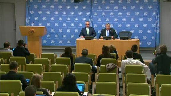Press Briefing on General Assembly Special Session on World Drug Problem