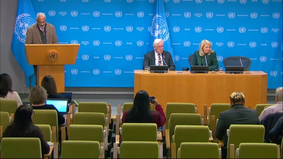 Press Briefing: Bob Rae (ECOSOC) and Catherine Russel (UNICEF) on the situation in Haiti