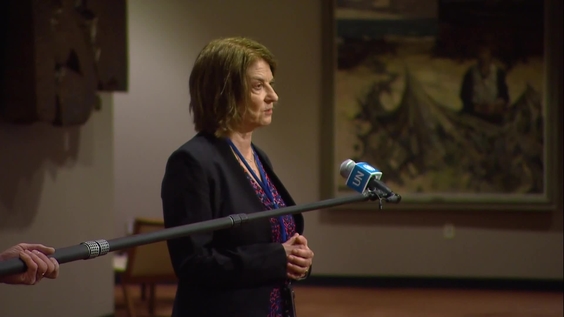 Mona Juul (Norway) on Afghanistan - Security Council Media Stakeout