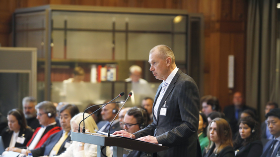 THE HAGUE – The International Court of Justice (ICJ) holds hearings in the case Ukraine v. Russian Federation - first round of oral argument of the Russian Federation (part two)