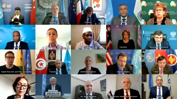 Situation in Middle East, including Palestinian Question - Security Council VTC Open Debate