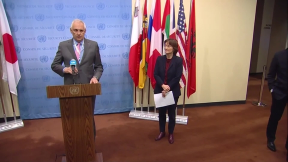 Brazil and Switzerland on Syria- Security Council Media Stakeout