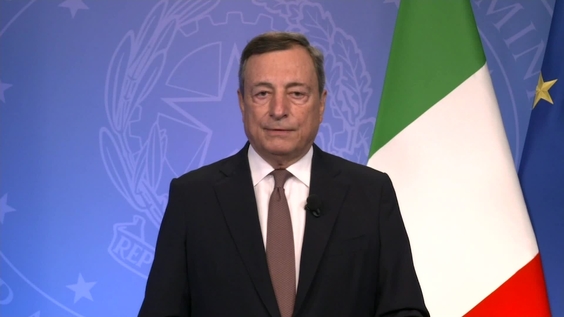 Italy - President of the Council of Ministers Addresses General Debate, 76th Session