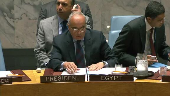 8037th Security Council Meeting: Situation in Middle East