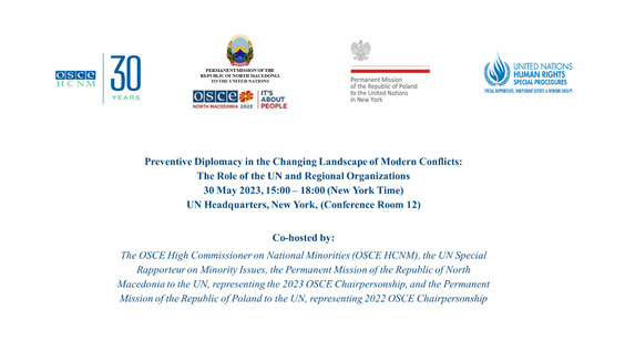 Preventive Diplomacy in the Changing Landscape of Modern Conflicts: The Role of the UN and Regional Organizations