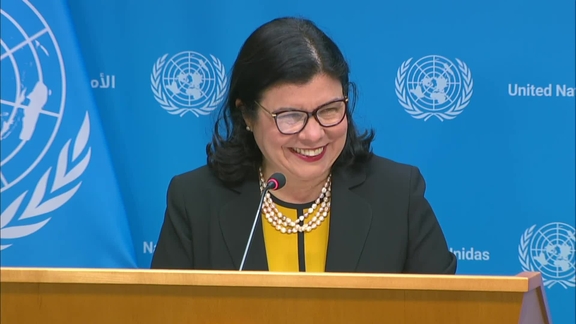 Press Briefing by the Spokesperson for the President of the General Assembly, Monica Grayley