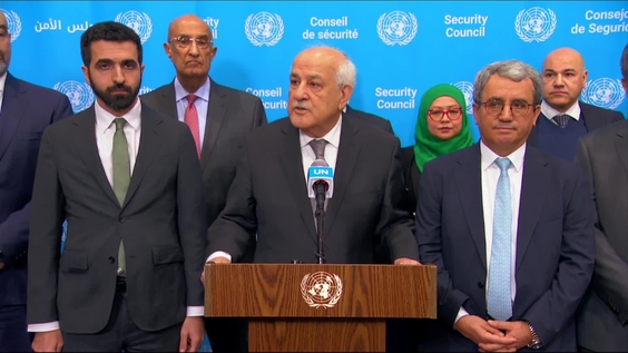 The Arab Group on the Middle East - Security Council Media Stakeout