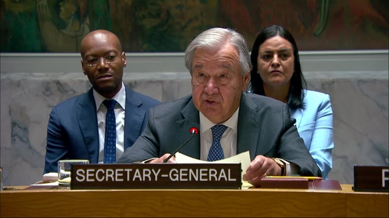 António Guterres (UN Secretary-General) on Food under fire - Security Council, 10213th meeting