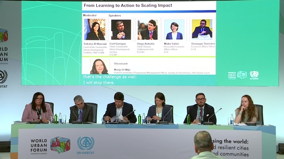 ONE UN - From Commitment to Impact - Advancing Quality of Life in Cities as One (WUF13)
