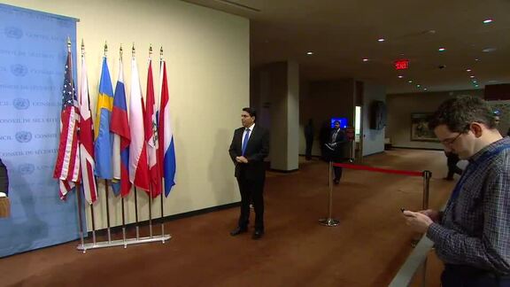 Permanent Representative of Israel Briefs Press