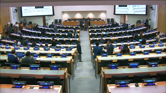 Inclusive societies based on new economic models and sustainable use of natural resources: perspectives from the regions - Dialogue of the Executive Secretaries of the Regional Commissions with the UN General Assembly Second Committee, 74th session