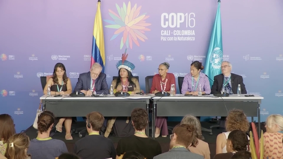 Press Conference: State of negotiations and announcements made by Brazil at CBD COP16 – United Nations Biodiversity Conference 2024