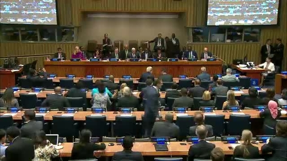 Promoting the early entry into force of the Paris Agreement