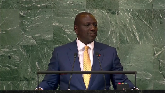 Kenya - President Addresses General Debate, 77th Session