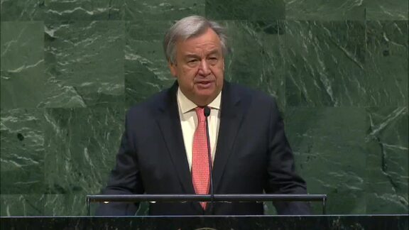 Secretary-General at United Nations Holocaust Memorial Ceremony