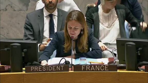 8081st Security Council Meeting: The Situation in the Middle East