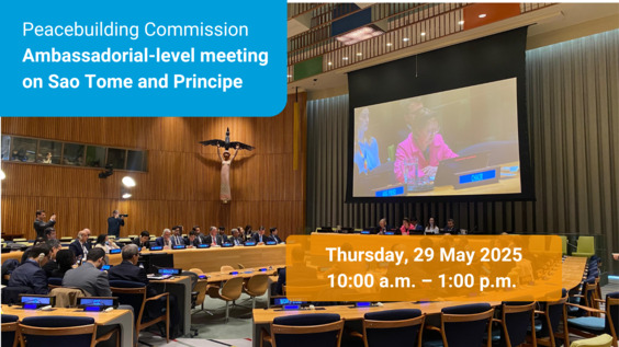Ambassadorial-level meeting on Sao Tome and Principe Peacebuilding Commission