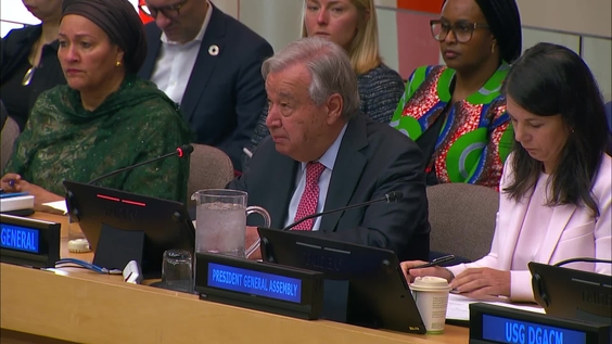 António Guterres (UN Secretary-General) on the Informal meeting of the plenary to hear a briefing on the UN80 Initiative - General Assembly, 80th session