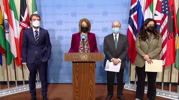 Norway, Albania, United Arab Emirates, Colombia on Colombia- Security Council Media Stakeout