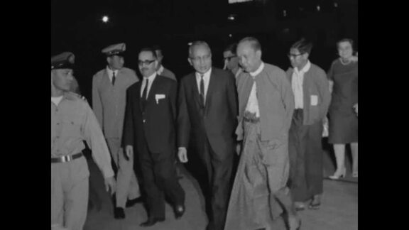 UN Secretary-General U Thant's Departure from Burma