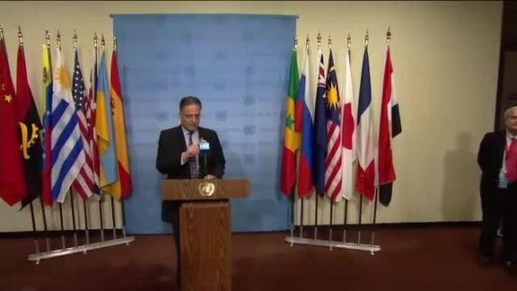 Deputy Permanent Representative of Spain Briefs Press on Central African Region