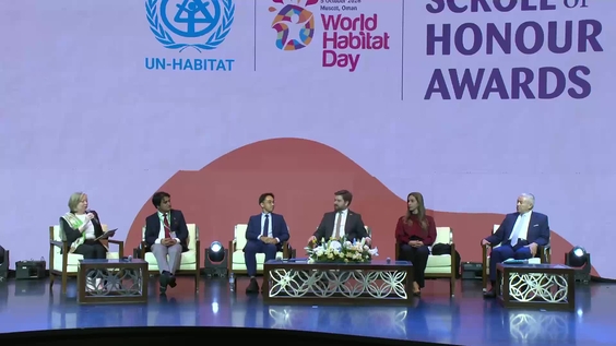 Making a Difference - UN-Habitat Scroll of Honour Award Winners - Urban October 2026 (Muscat, Oman)