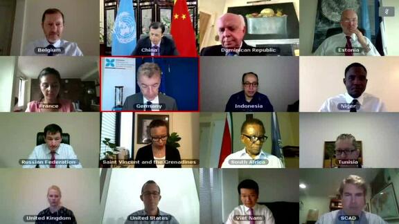 Middle East - Security Council Open VTC
