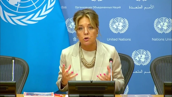 Press Conference: Yasmine Sherif, Director of Education Cannot Wait (ECW), the UN global fund for education in emergencies and protracted crises