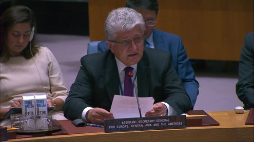 Miroslav Jenča (DPPA-DPO) on the situation in the Middle East, including the Palestinian question - Security Council, 9975th meeting