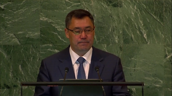 Kyrgyzstan - President Addresses General Debate, 77th Session