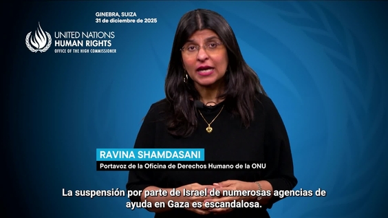 La Oficina de Derechos Humanos de la ONU condena que Israel haya suspendido la ayuda humanitaria en Gaza de numerosas agencias