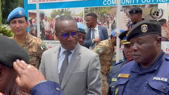 UN Peacekeeping Mission in the DRC hands over first base to government