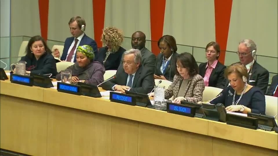 António Guterres (UN Secretary-General) on his report on the repositioning of the UN development system
