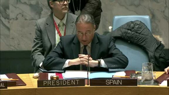 7843rd Security Council Meeting: Situation in Middle East