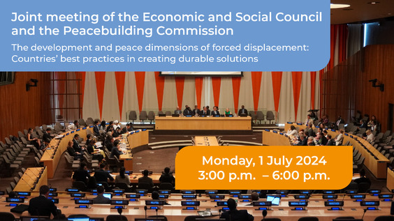 Joint meeting of the Economic and Social Council and the Peacebuilding Commission