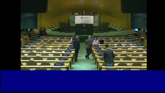 High-Level Event on Water for Sustainable Development Plenary Segment