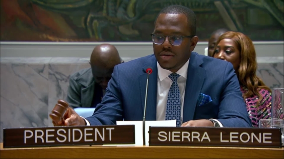 (Resumed) Small Arms - Security Council, 10037th meeting