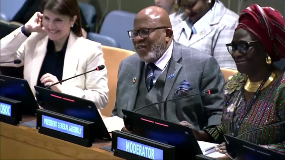 Dennis Francis (General Assembly President) at the 2024 Commemorative Event on the Occasion of the World Day of Social Justice