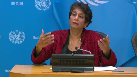 Ms. Kanni Wignaraja (ASG and UNDP Regional Director for Asia) on UNDP's report on the socioeconomic situation in Myanmar - Press Conference