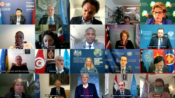 Middle East (Syria - Political and Humanitarian Briefing) - Security Council VTC