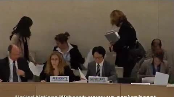 54th Meeting 19th Session of the Human Rights Council