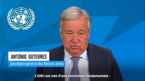 António Guterres (Secrétaire général) à l'occasion de la Journée internationale pour le dialogue entre les civilisations 
