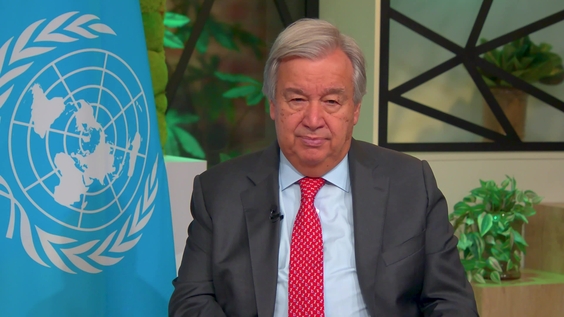 António Guterres (Secretario General) con motivo del Día Mundial de la Alimentación 2023