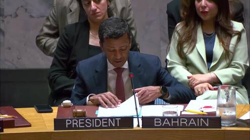 Vanessa Frazier (Special Representative) on The situation in the Middle East (Syria) - Security Council, 10143rd meeting