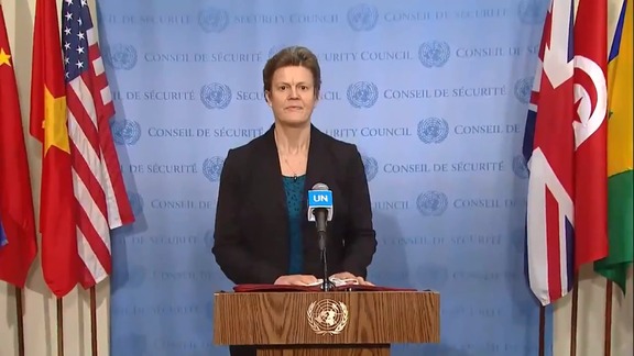 President of the Security Council Briefs Press