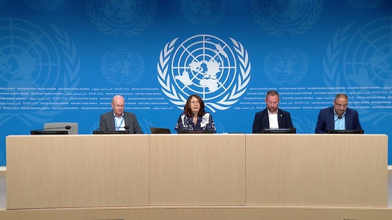 Geneva Press Briefing: OCHA, IFRC, UNHCR, OHCHR, UN WOMEN, UNFPA