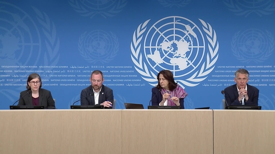 Geneva Press Briefing: UNRWA, IFRC, UNICEF, OHCHR, UNHCR, WHO