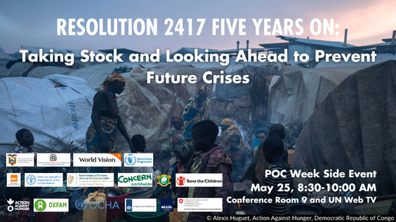 Resolution 2417 Five Years On: Taking Stock and Looking ahead to Prevent Future Crisis